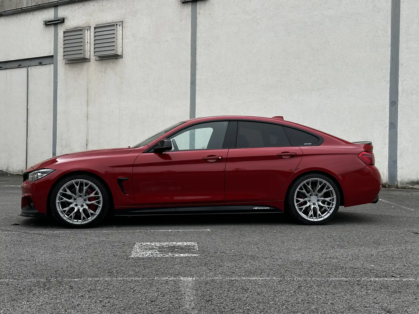 BMW 440 xDrive / Deutsches Auto / Service Inkl. / 8-Fach Červená - 2