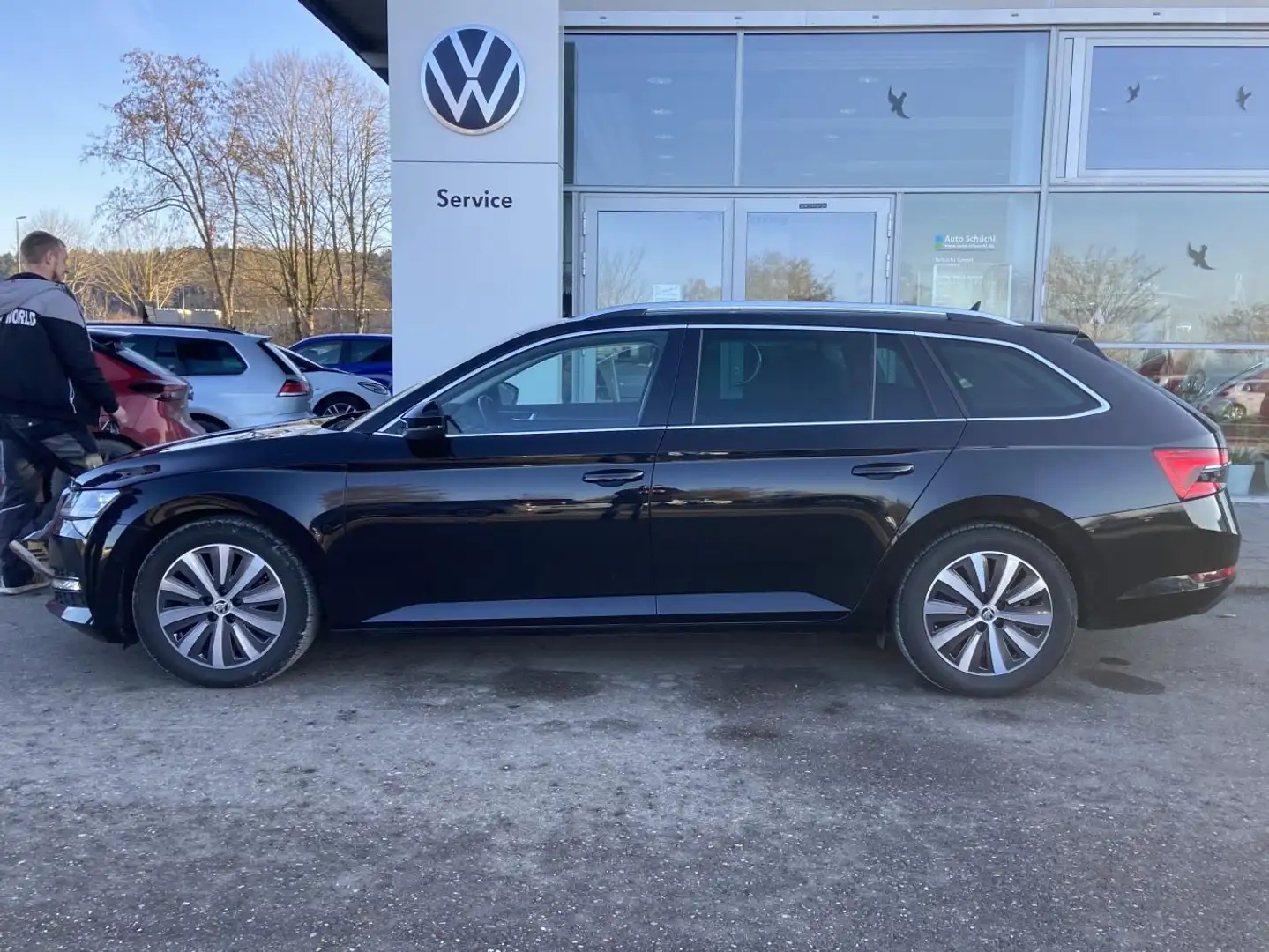 Skoda Superb Combi 2.0 TDI DSG Style STANDHEIZUNG+PANO Schwarz - 2