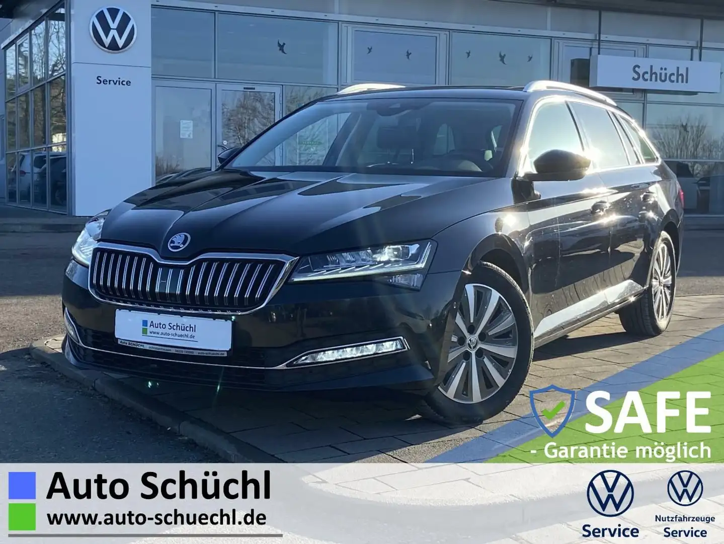 Skoda Superb Combi 2.0 TDI DSG Style STANDHEIZUNG+PANO Schwarz - 1