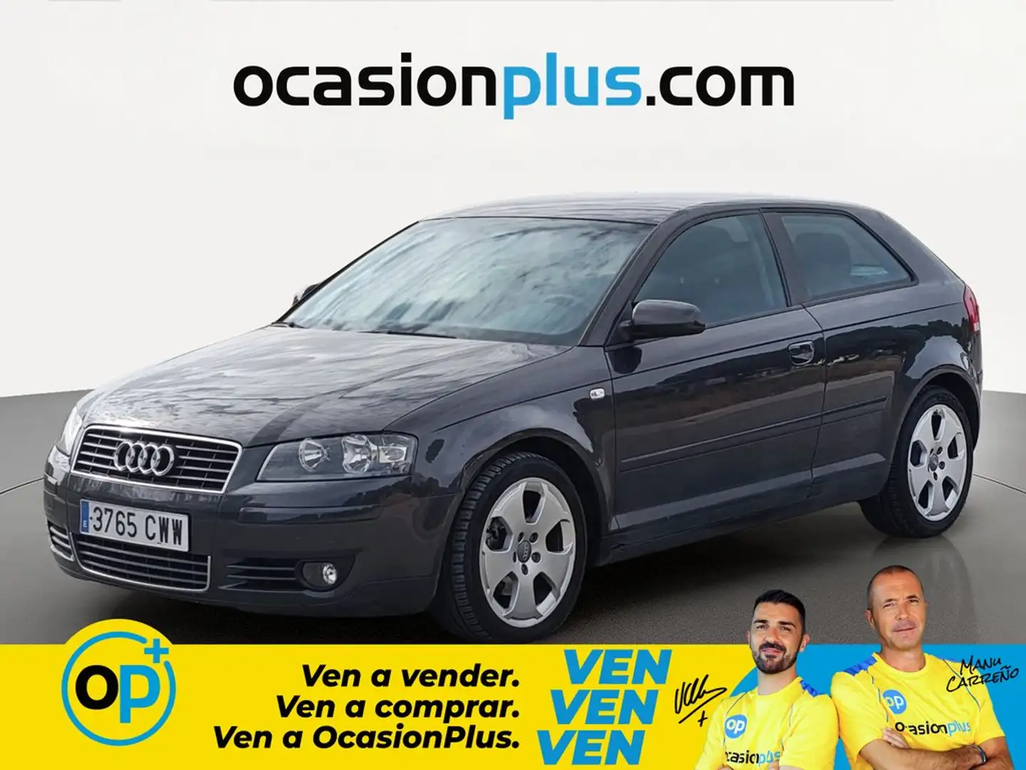 Audi A3 2.0TDI Ambition Gris - 1