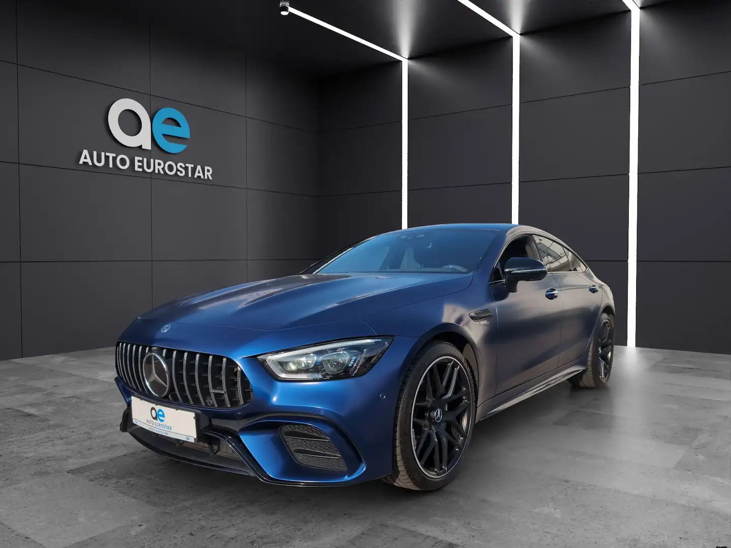 Mercedes-Benz AMG GT 53 4M *V8 Style*StHz*Distro*Magno*Burmes* Kék - 1
