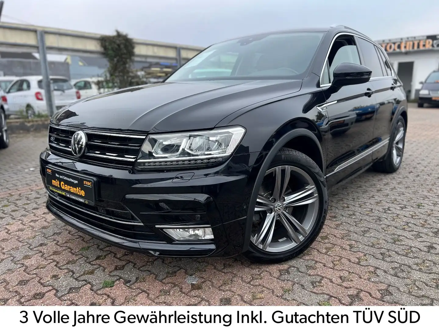 Volkswagen Tiguan TIGUAN COMFORT-4MOTION-R LINE-AUTOM-NAVI-DAB-AHK Noir - 1