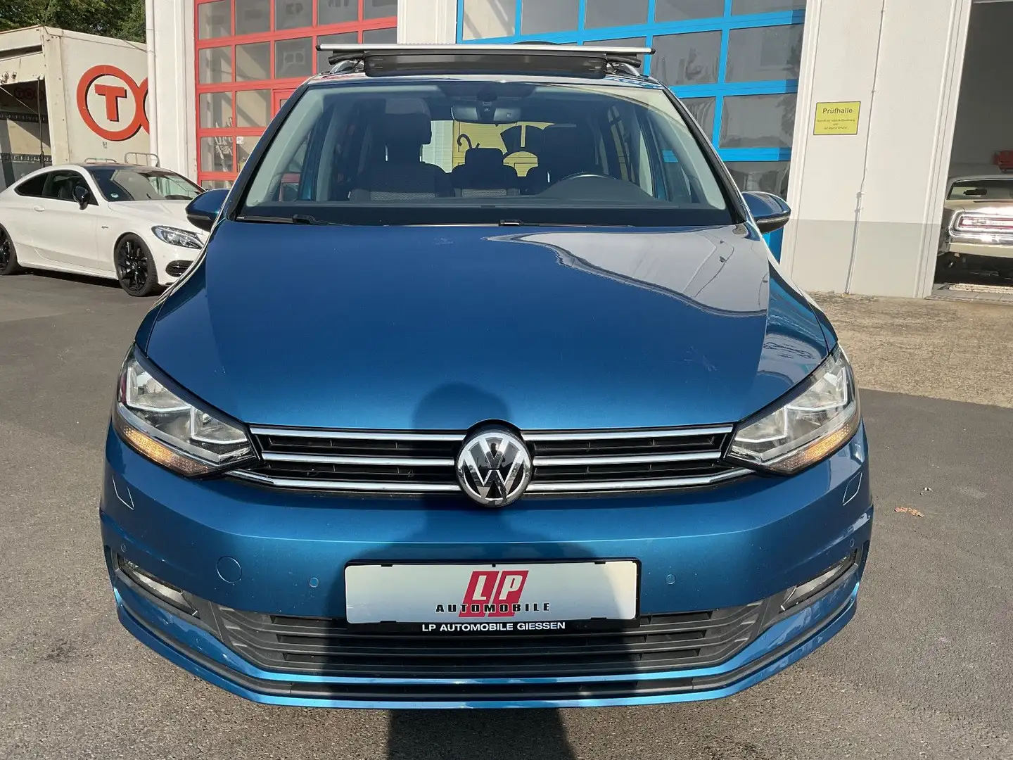 Volkswagen Touran Comfortline Navi Panoramadach 7 Sitzer Bleu - 2