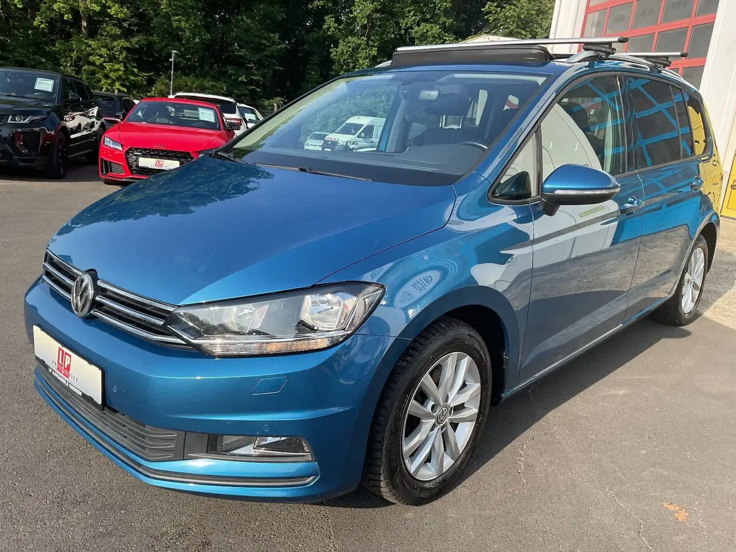 Volkswagen Touran Comfortline Navi Panoramadach 7 Sitzer Bleu - 1