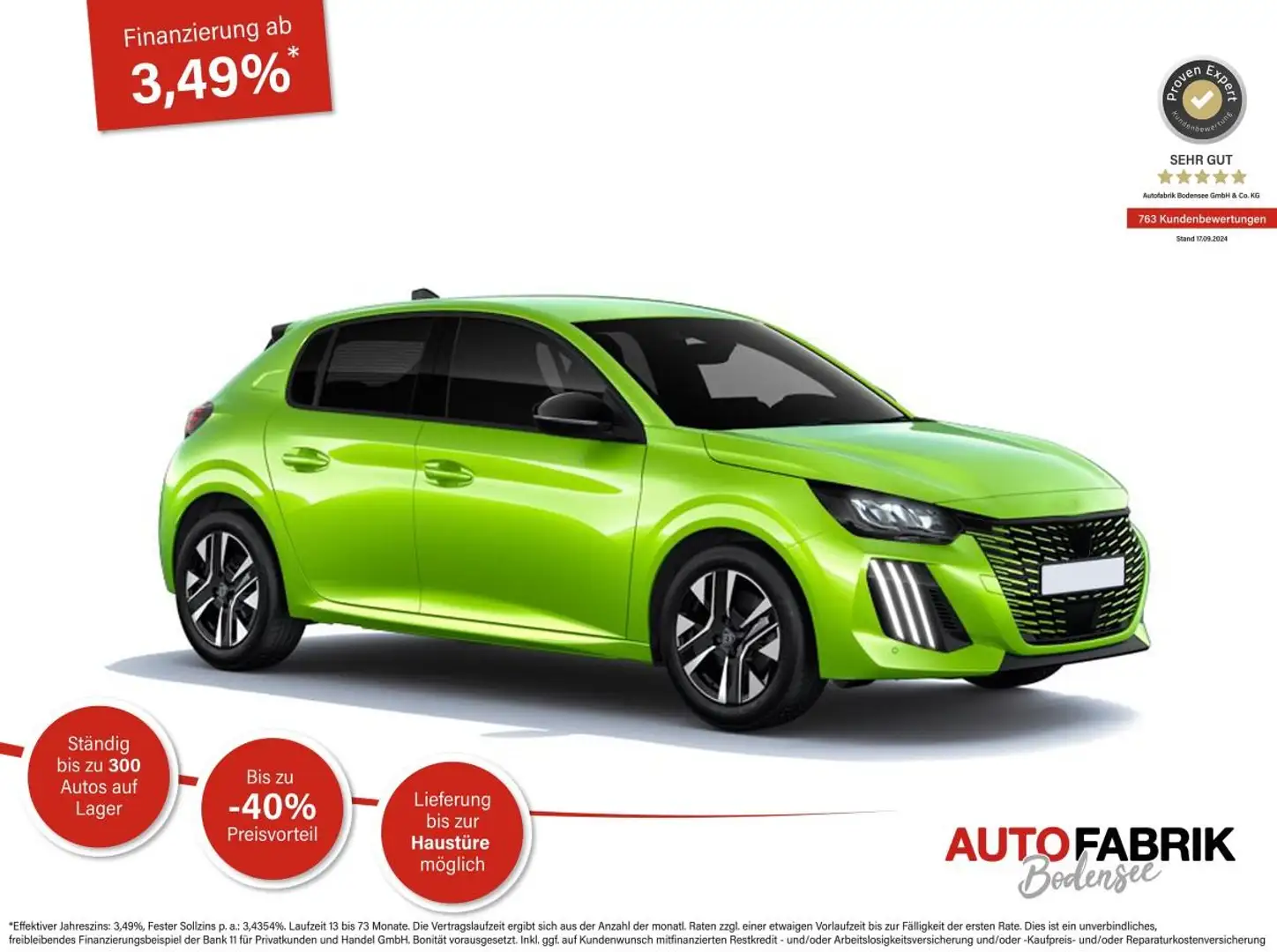 Peugeot 208 Allure 1.2 Hybrid 110 e-DCS6 Android Auto*SHZ*ACC* Gelb - 1