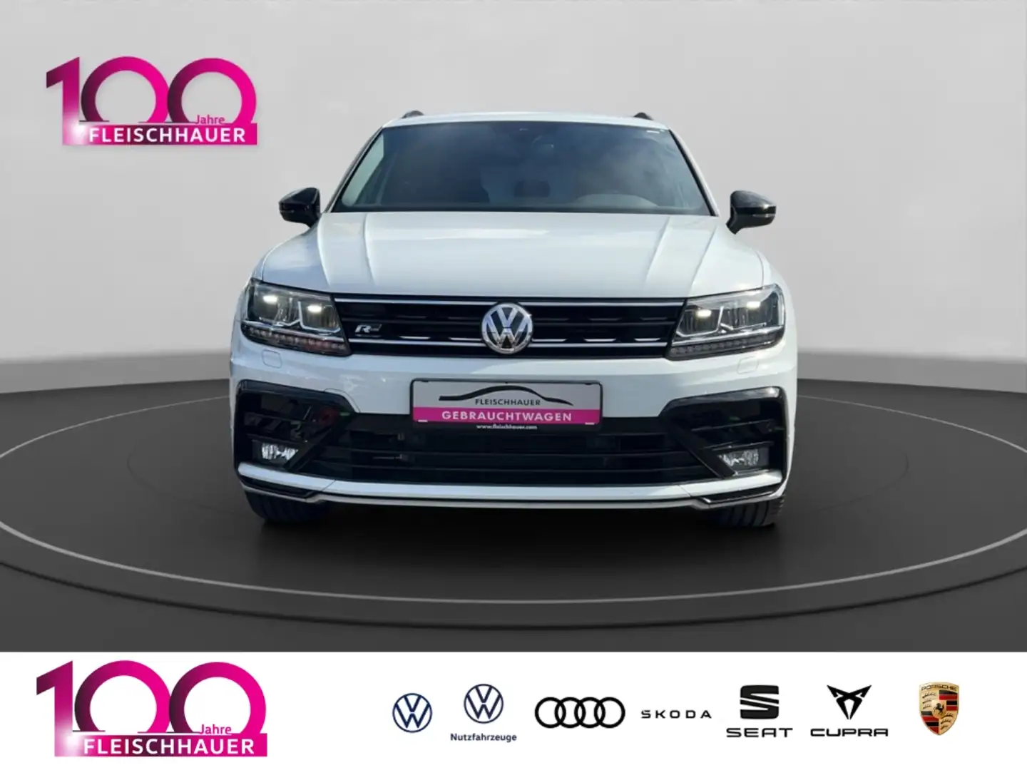 Volkswagen Tiguan 1.5 Highline TSI DSG+ACC+SHZ+LED+AHK Blanc - 2