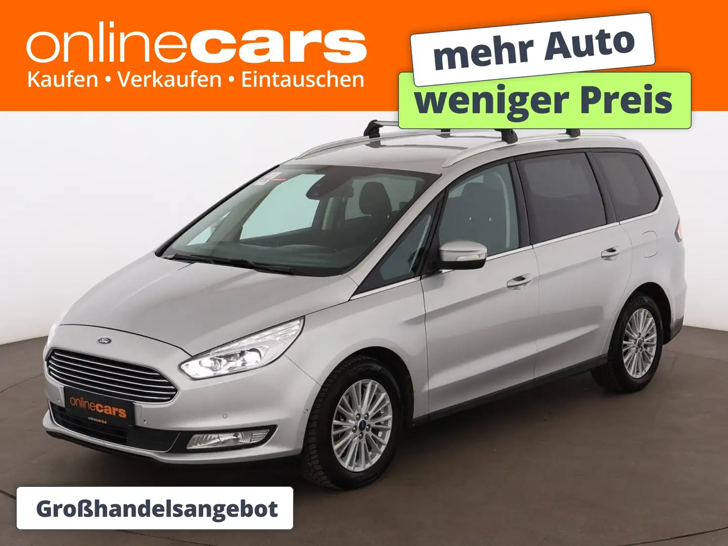 Ford Galaxy 2.0 EcoBlue Titanium Aut LED NAVI SITZHZG Silber - 1