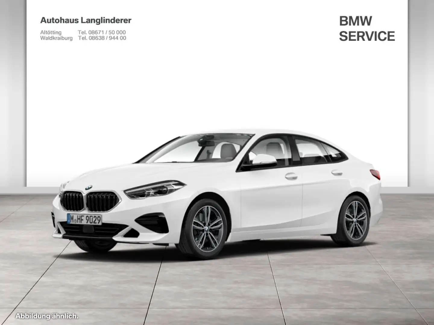 BMW 218 i Gran Coupé SportLine NP 43.649,- Weiß - 1