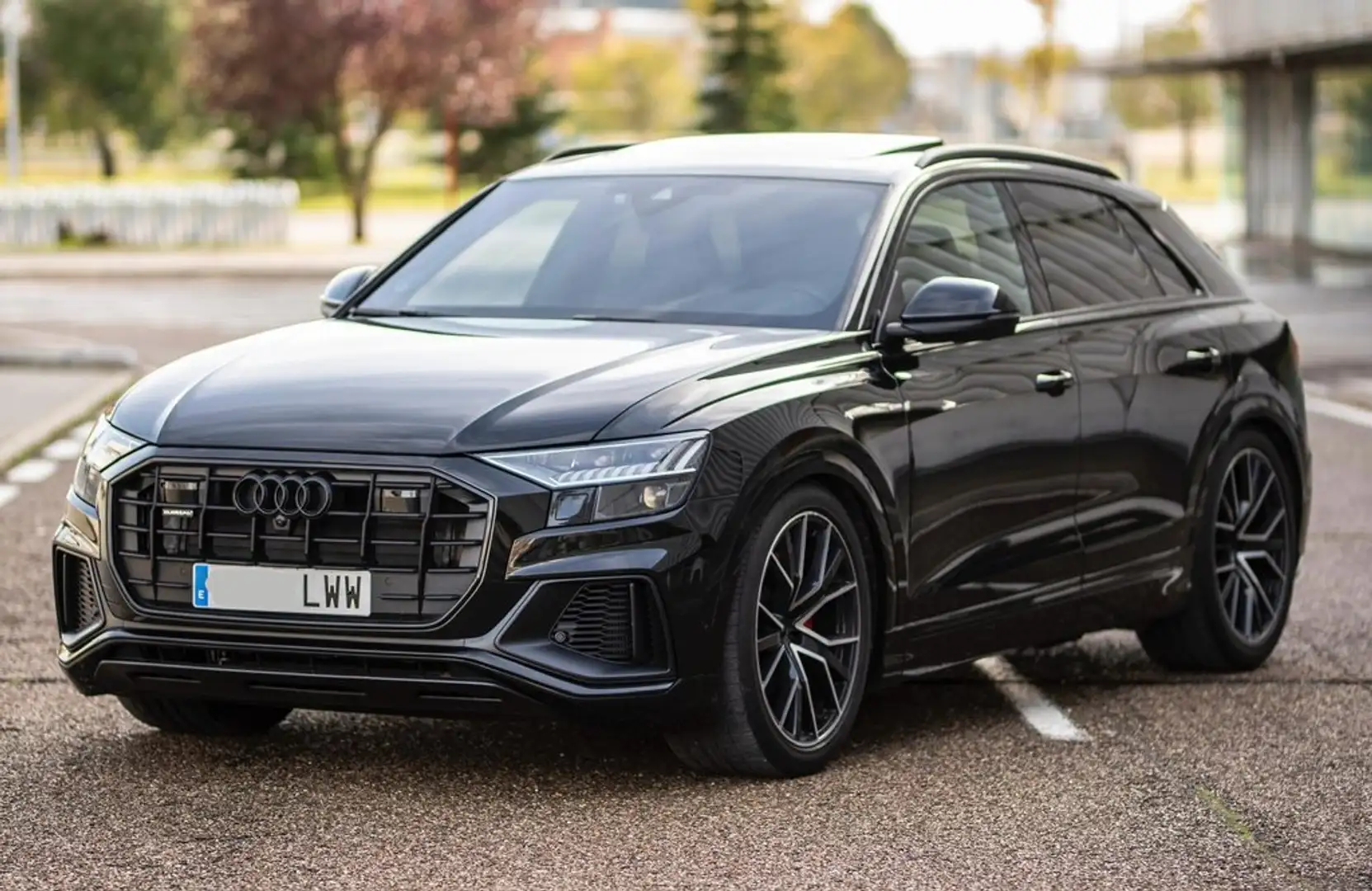 Audi Q8 50 TDI Black line quattro tiptronic Negro - 1