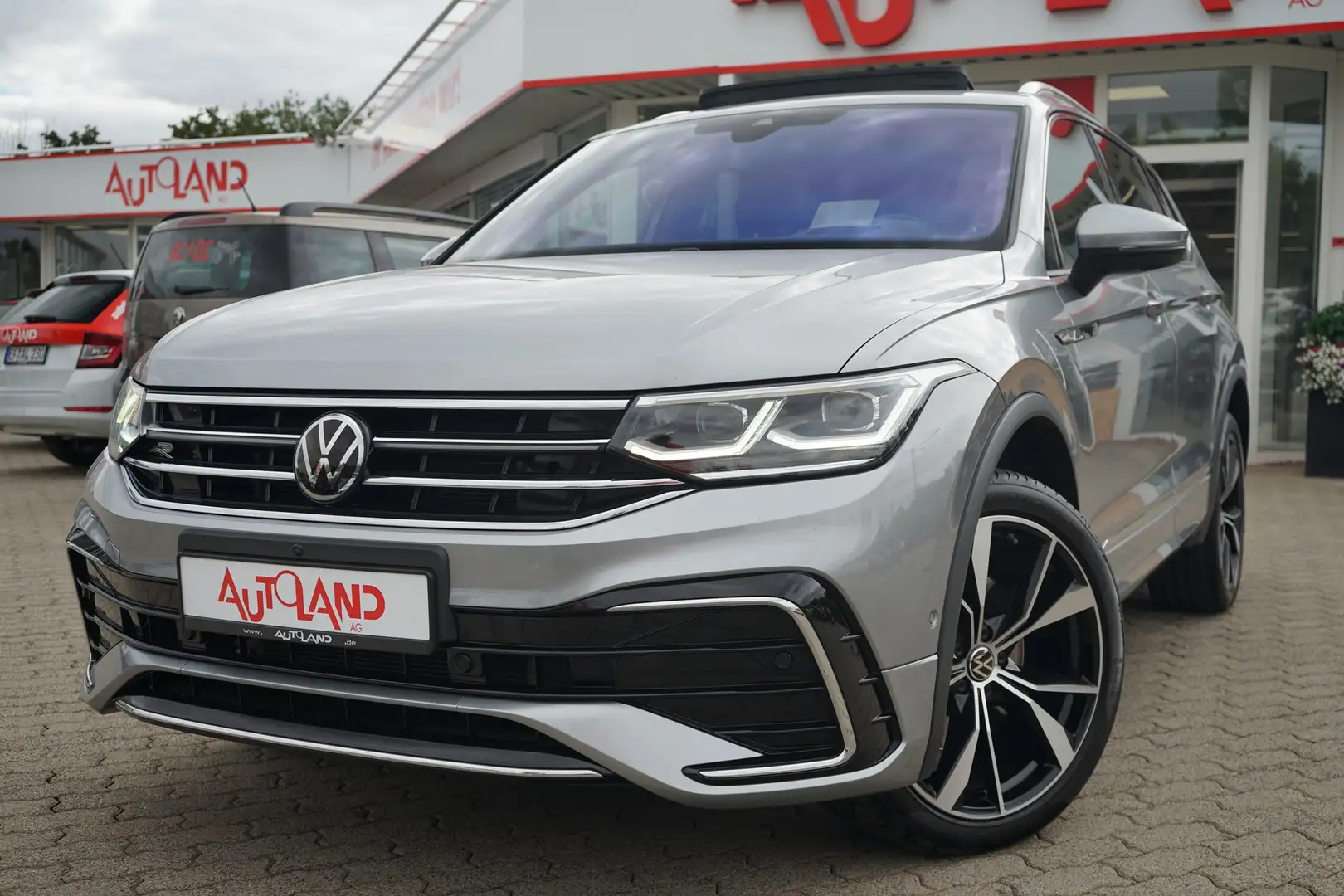 Volkswagen Tiguan Allspace 2.0 TDI R-Line 4M LED Navi ACC Argent - 2