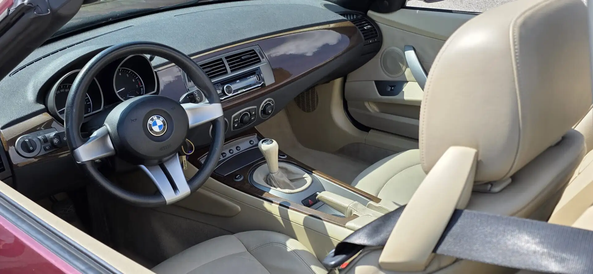 BMW Z4 2.5i cat Roadster Rouge - 2