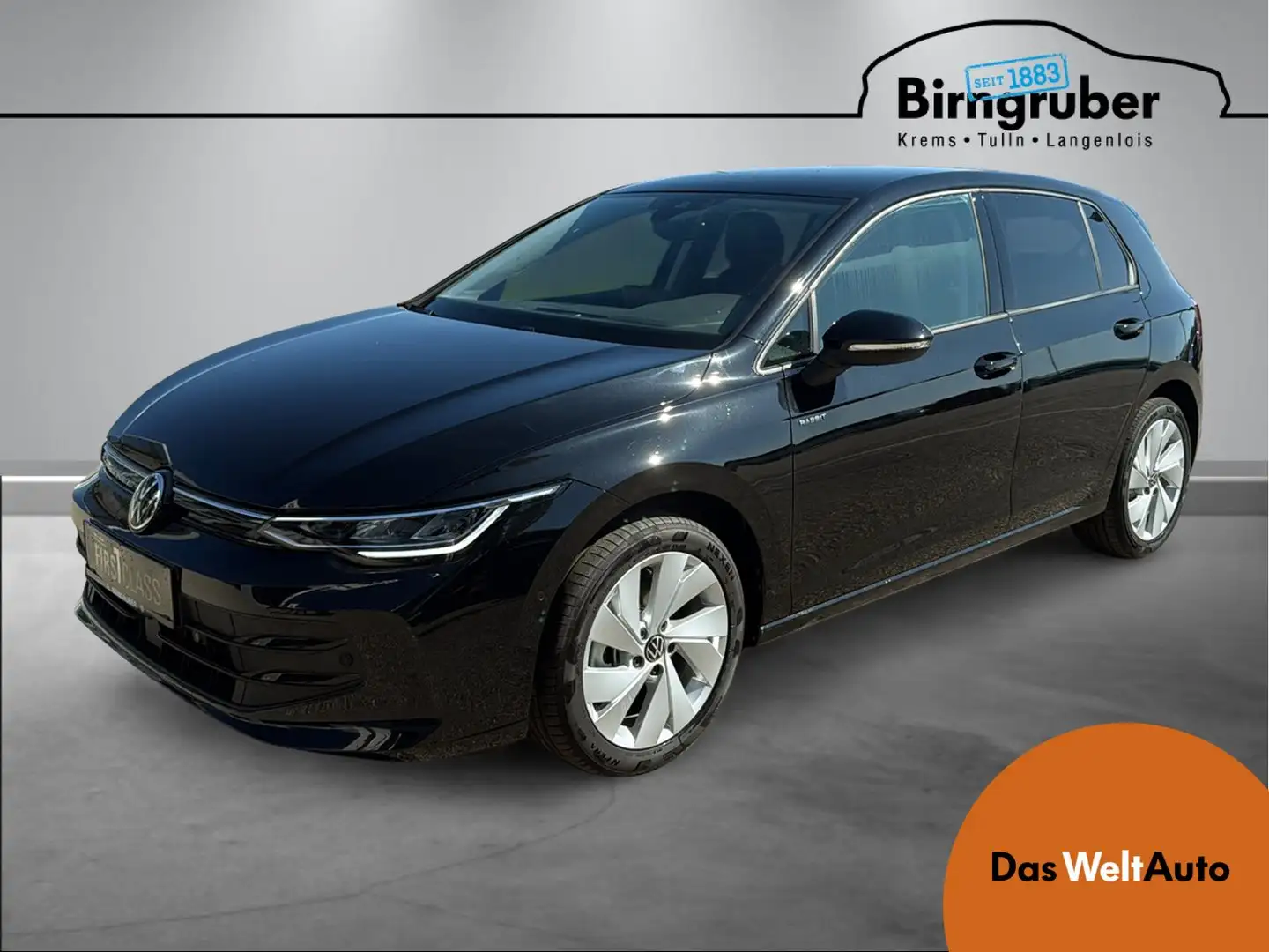 Volkswagen Golf Rabbit mHEV DSG Zwart - 1