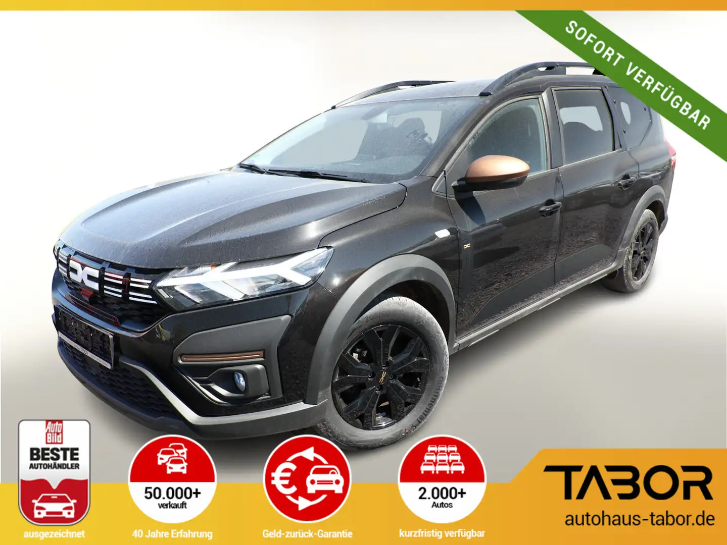 Dacia Jogger E-TECH 140 Aut. Extreme 7-S PDC Kam 16Z Schwarz - 1