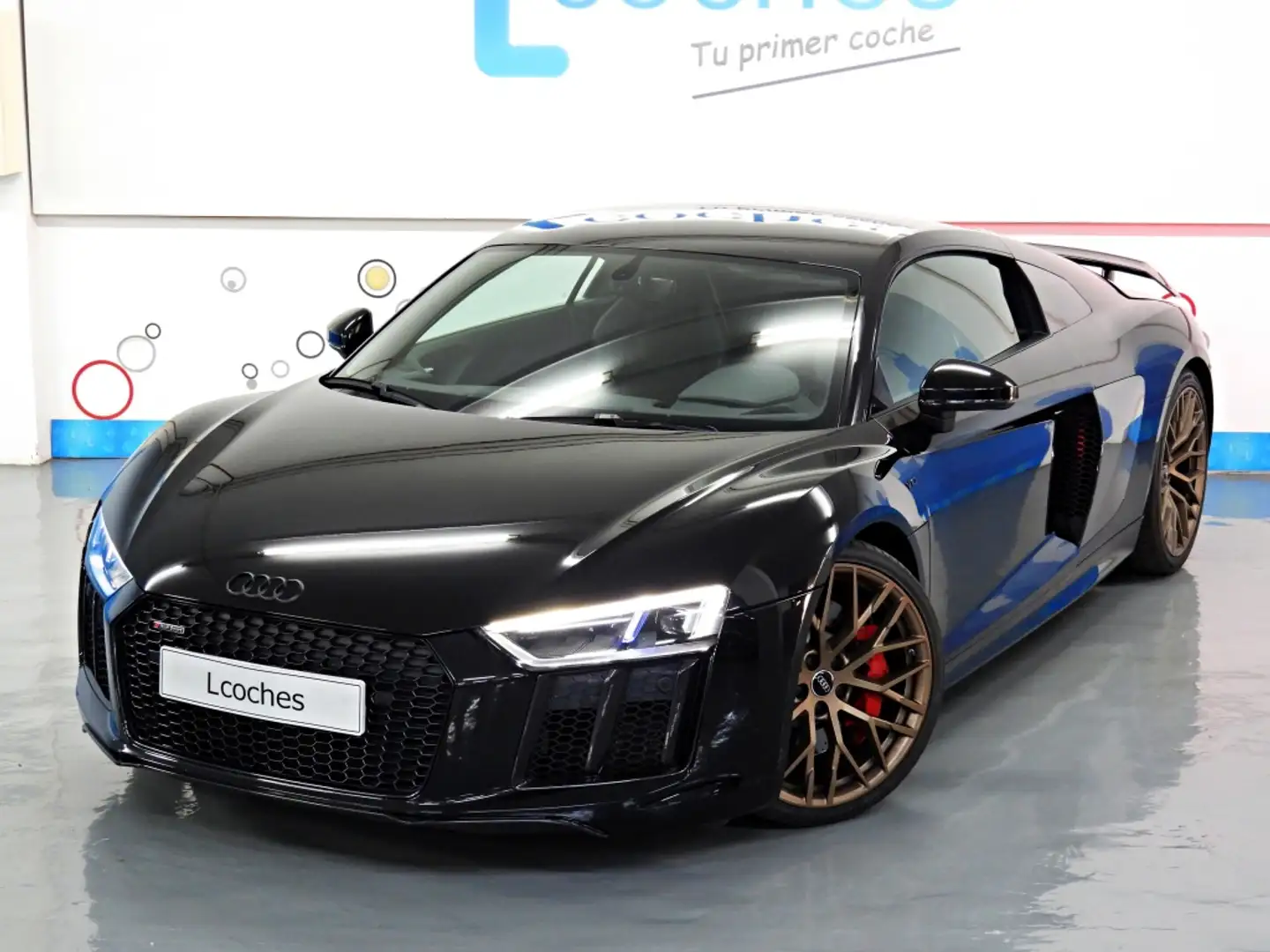 Audi R8 5.2 FSI V10 RWS S Tronic Czarny - 1
