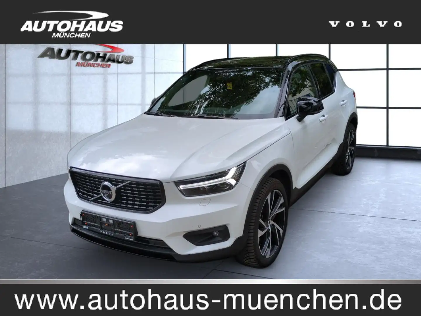 Volvo XC40 XC 40 R Design AWD Bluetooth Navi LED Klima Bílá - 1