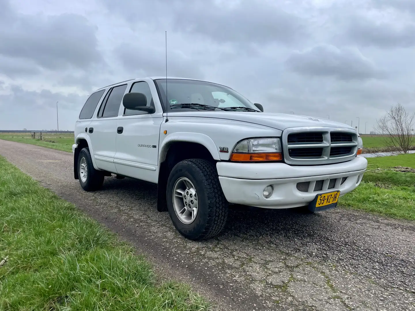 Dodge Durango 5.9 SLT grijs kenteken Blanc - 2