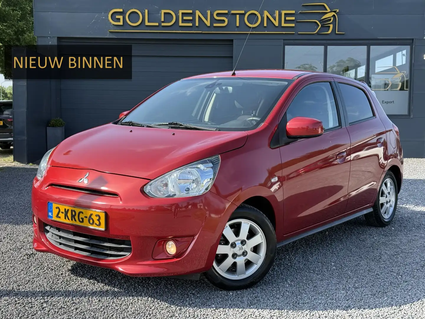 Mitsubishi Space Star 1.0 Intense 2e Eigenaar,Airco,5 Deurs,Lm velgen,De Rood - 1