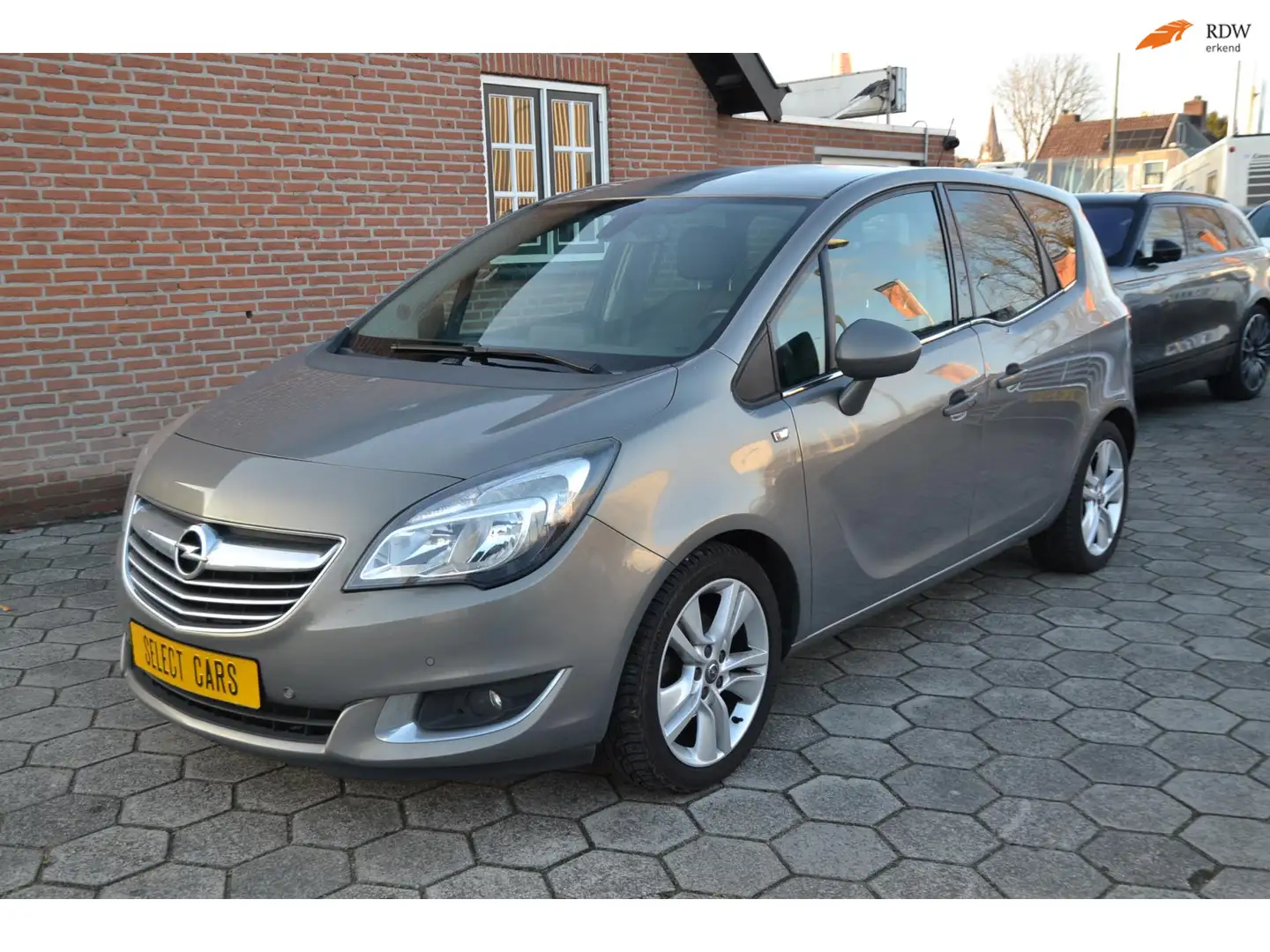 Opel Meriva 1.4 Turbo Cosmo - Airco - Navi+camara - Leer/Stof Grijs - 1