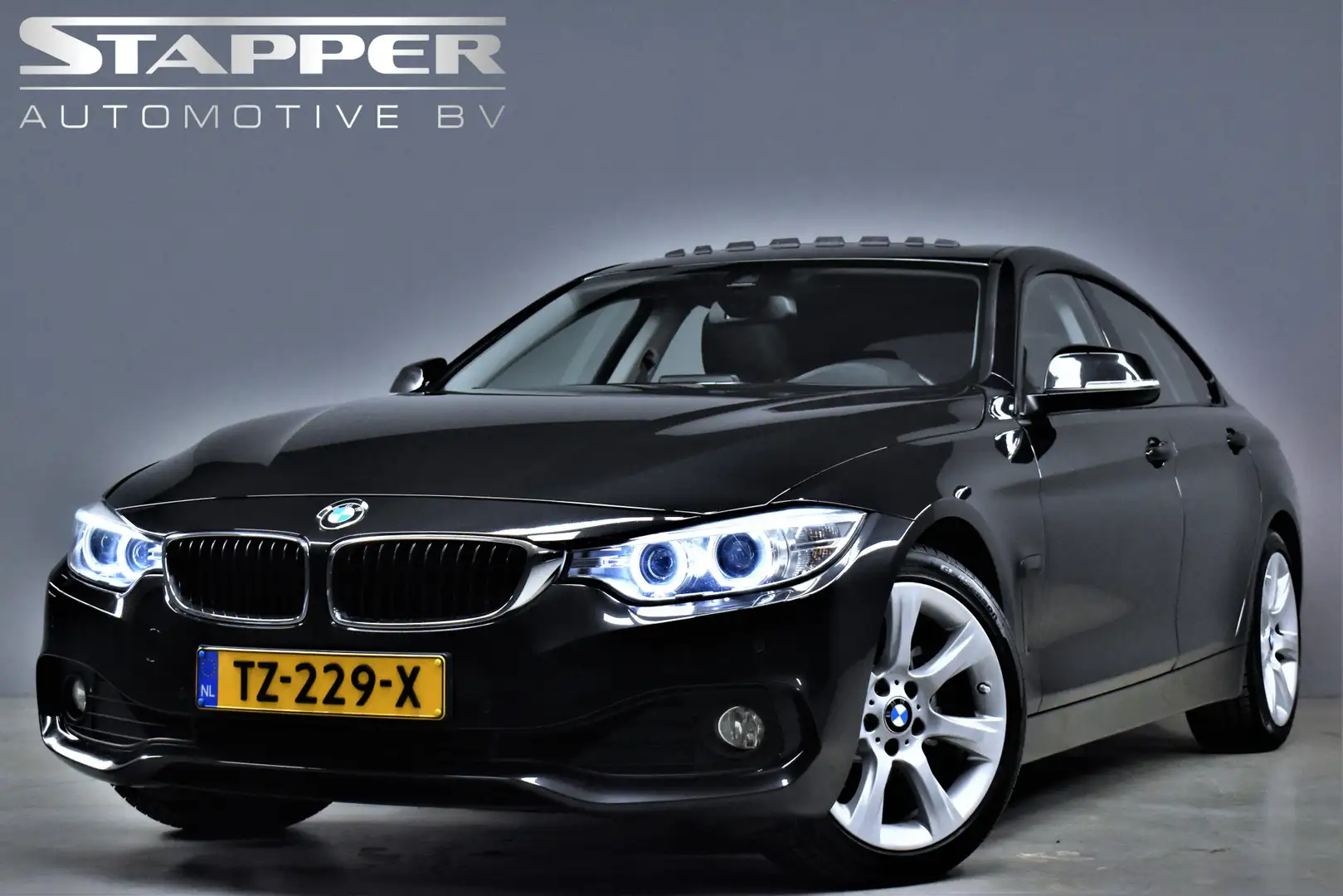 BMW 420 4-serie Gran Coupé 420i 184pk High Executive Autom Schwarz - 1