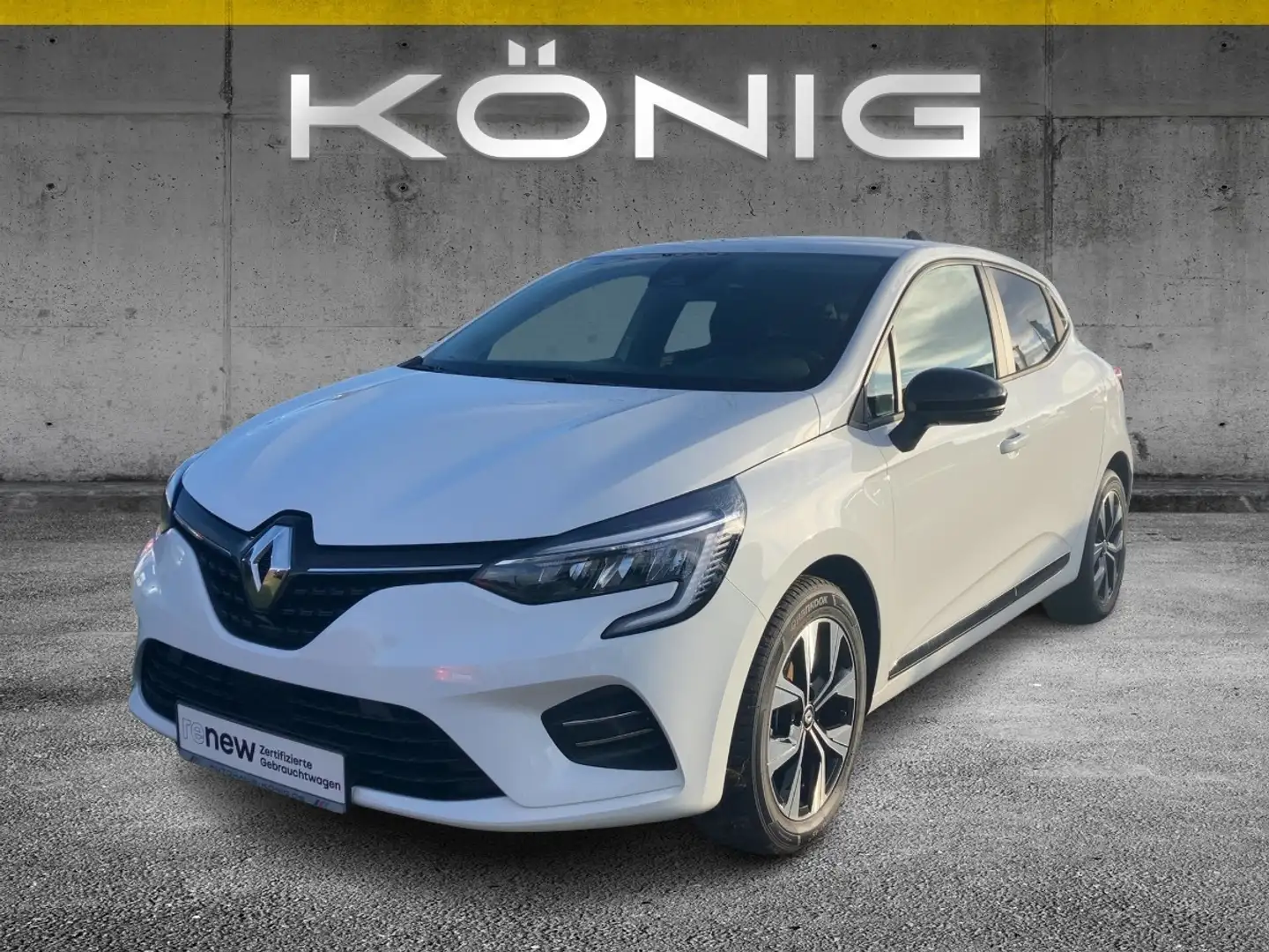 Renault Clio V 1.0 SCe 65 EVOLUTION Klima*Tempomat*Navi Weiß - 1