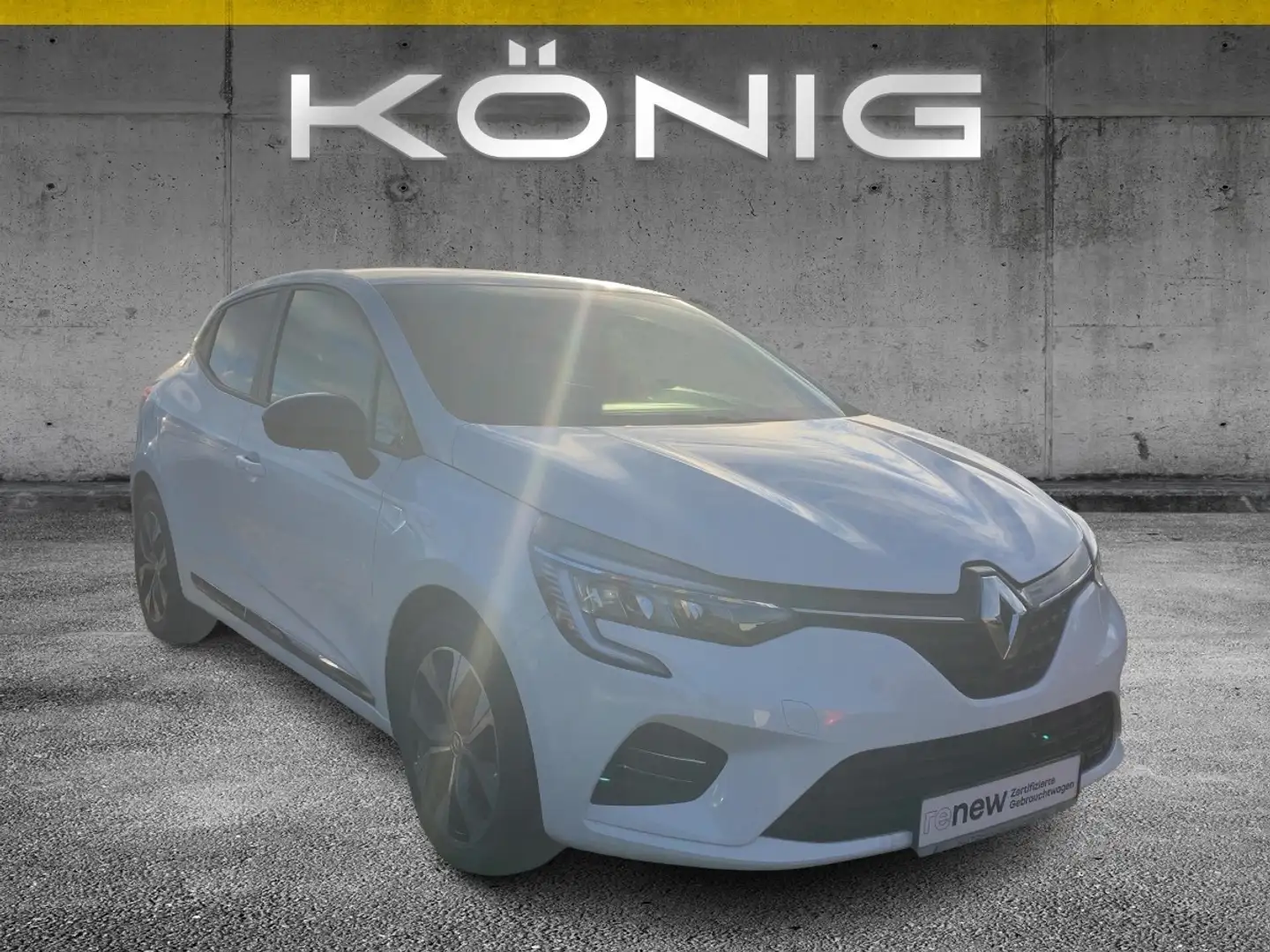Renault Clio 1.0 SCe 65 EVOLUTION Klima*SHZ Weiß - 2