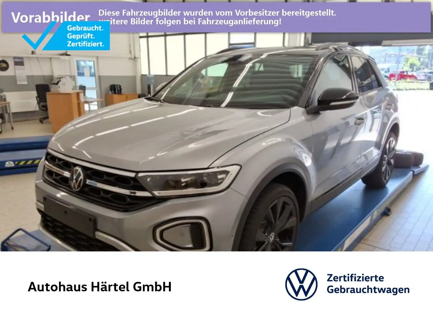 Volkswagen T-Roc STYLE BLACK STYLE 1.5 TSI DSG Bluetooth Navi Silber - 1