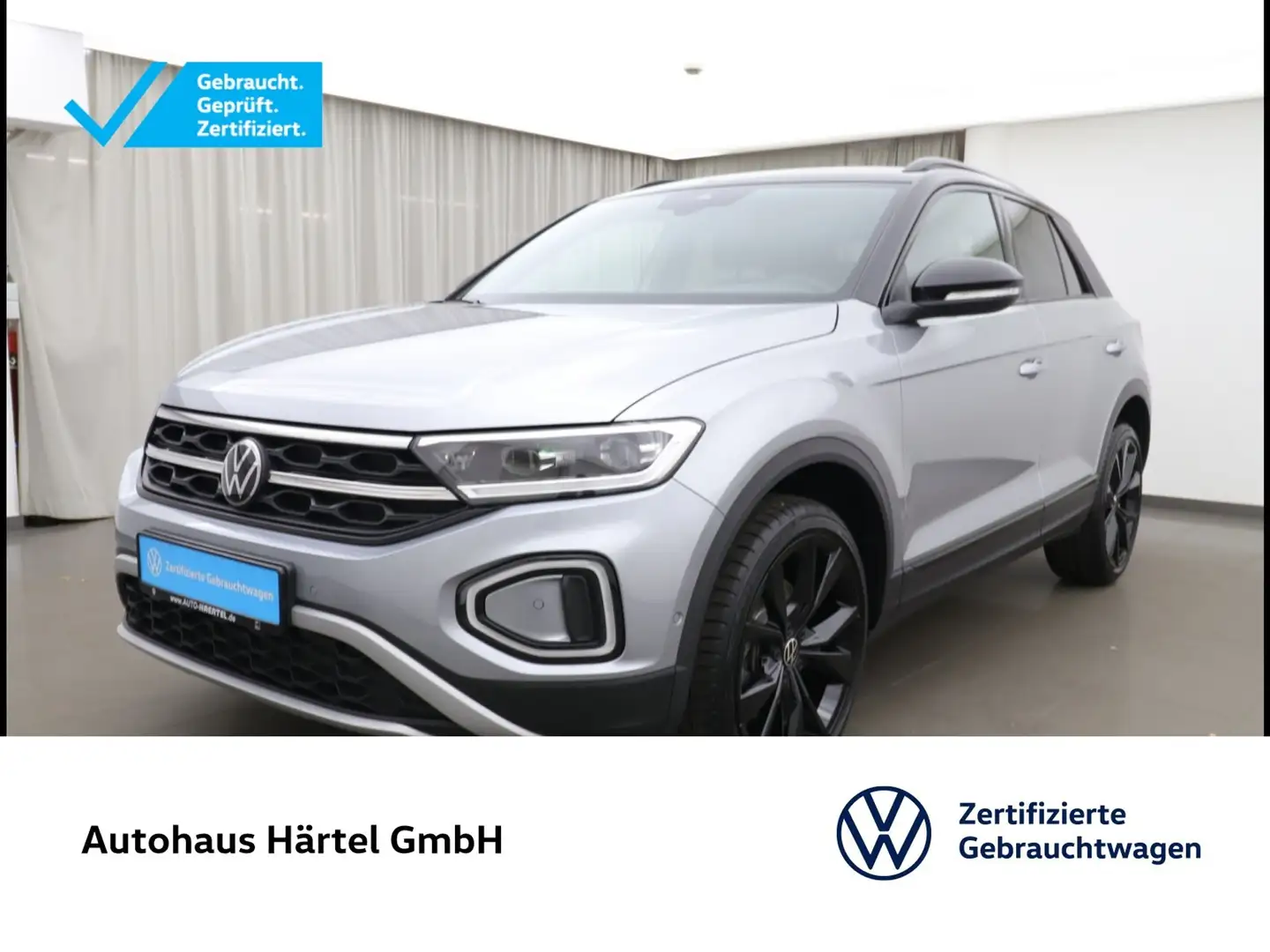 Volkswagen T-Roc STYLE BLACK STYLE 1.5 TSI DSG Bluetooth Navi Argent - 1
