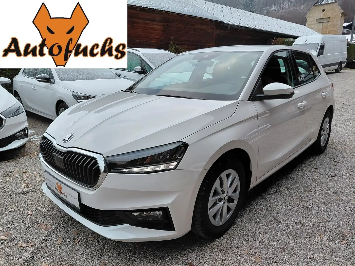 Skoda Fabia IV NEUES MODEL 1,0 Ambition * LED, PDC, Spurh.,* Blanc - 2