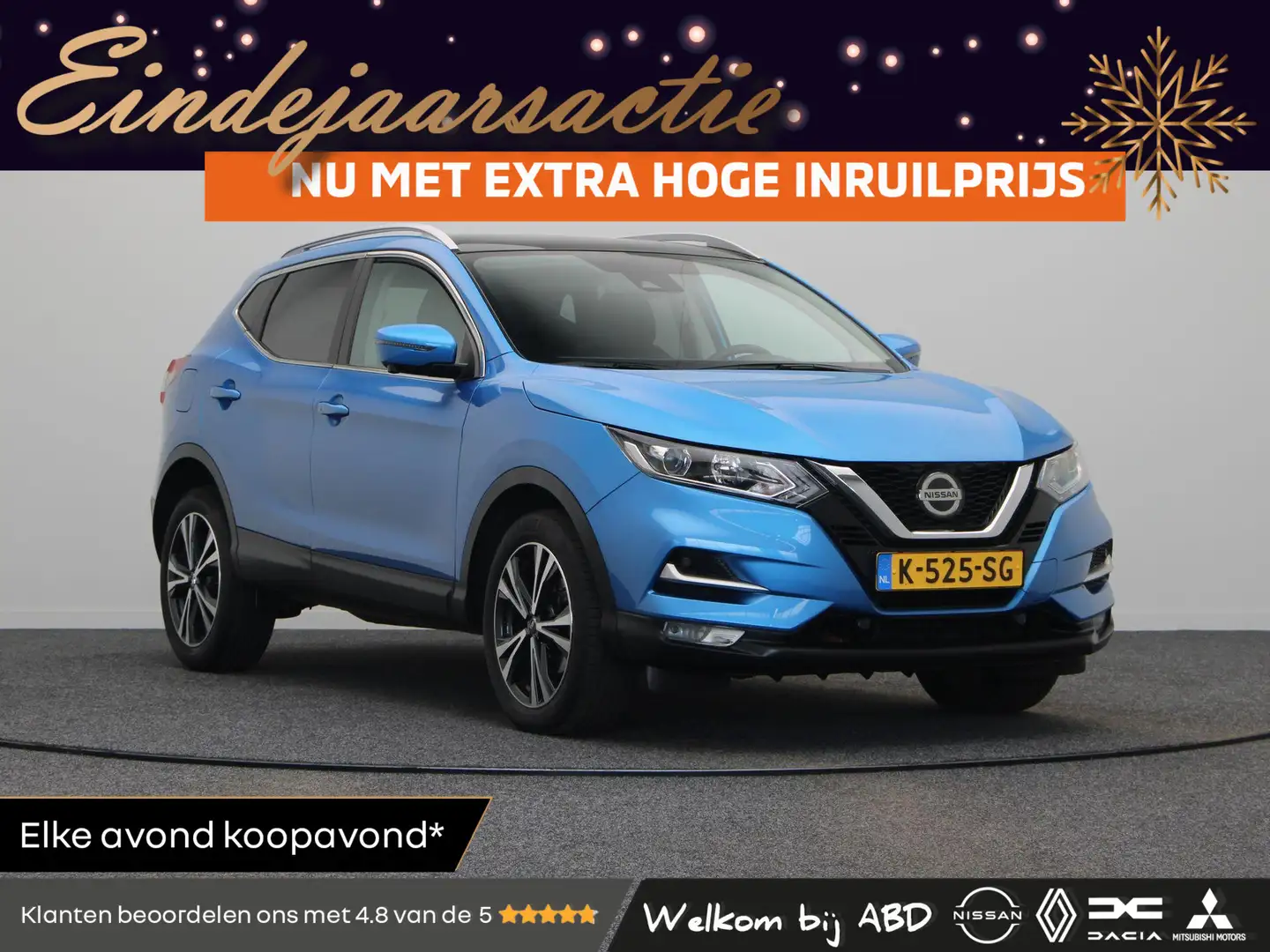Nissan Qashqai 1.3 DIG-T Business Edition | Panoramadak | 360 gra Bleu - 1