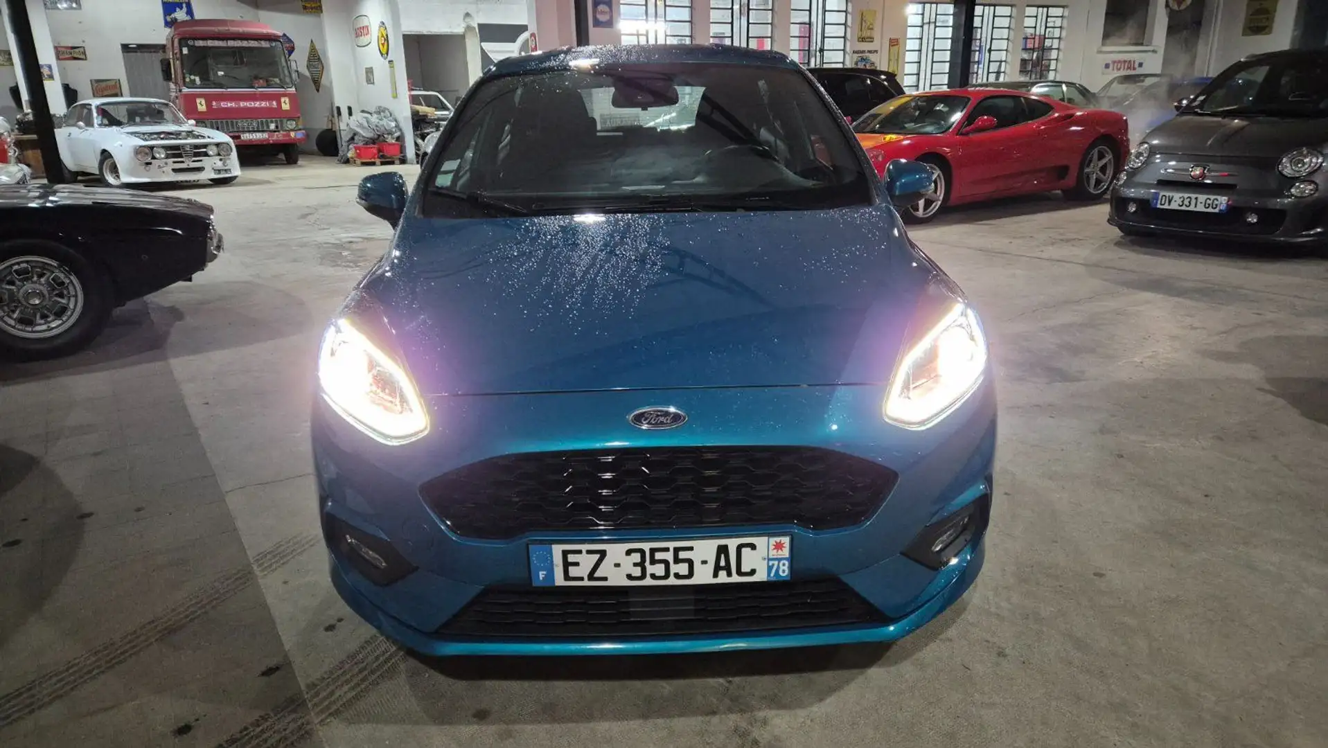 Ford Fiesta 1.0 Ecoboost 100ch ST LINE Bva Bleu - 2