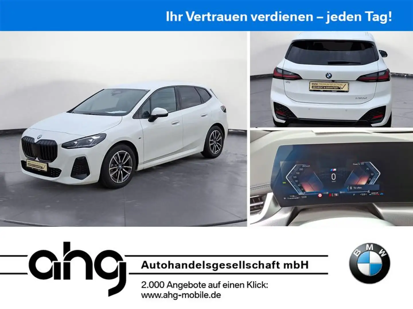 BMW 218 Steptronic DCT Navi DSG Bluet Wit - 1