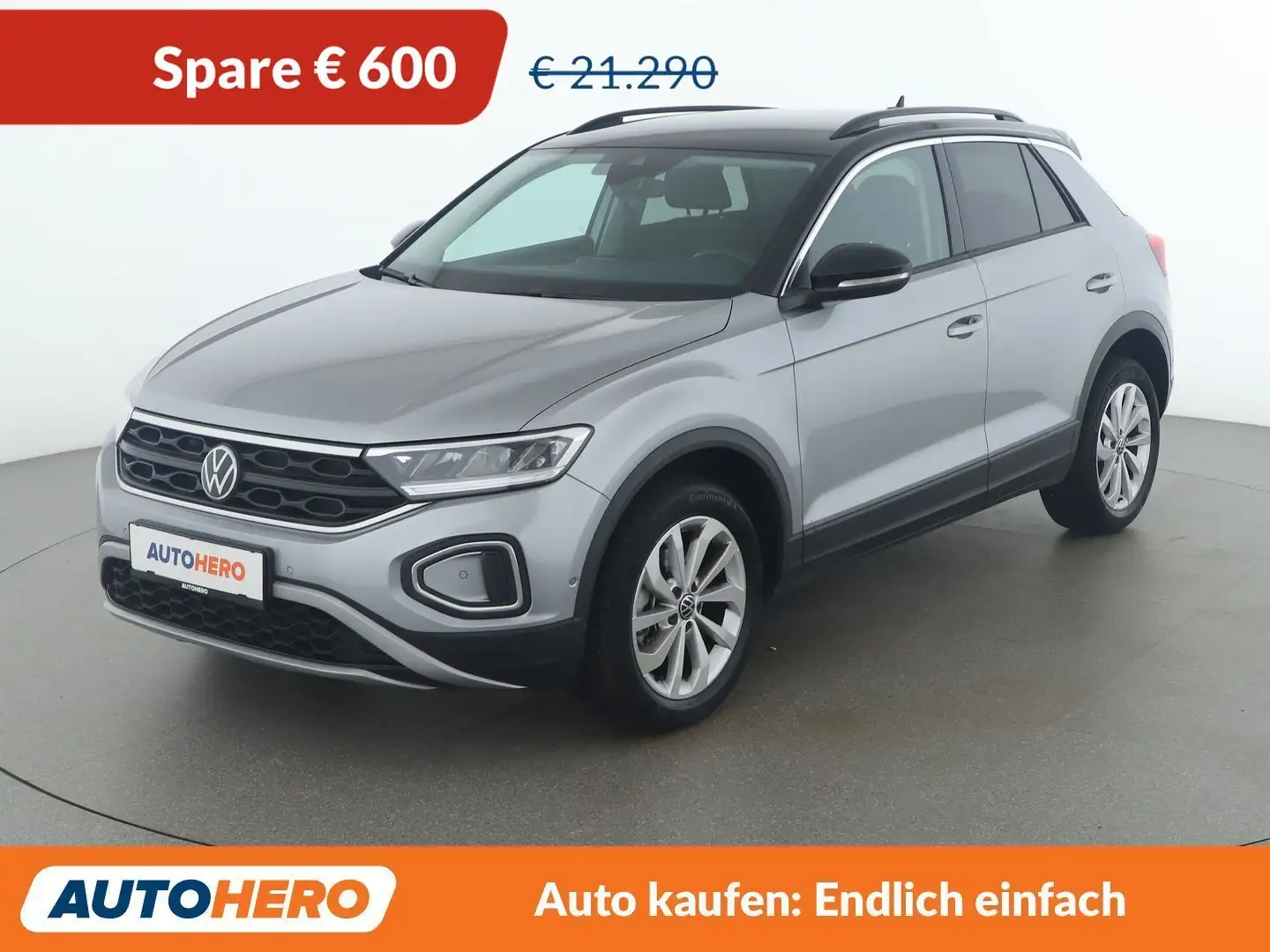 Volkswagen T-Roc 1.0 TSI Life Silber - 1