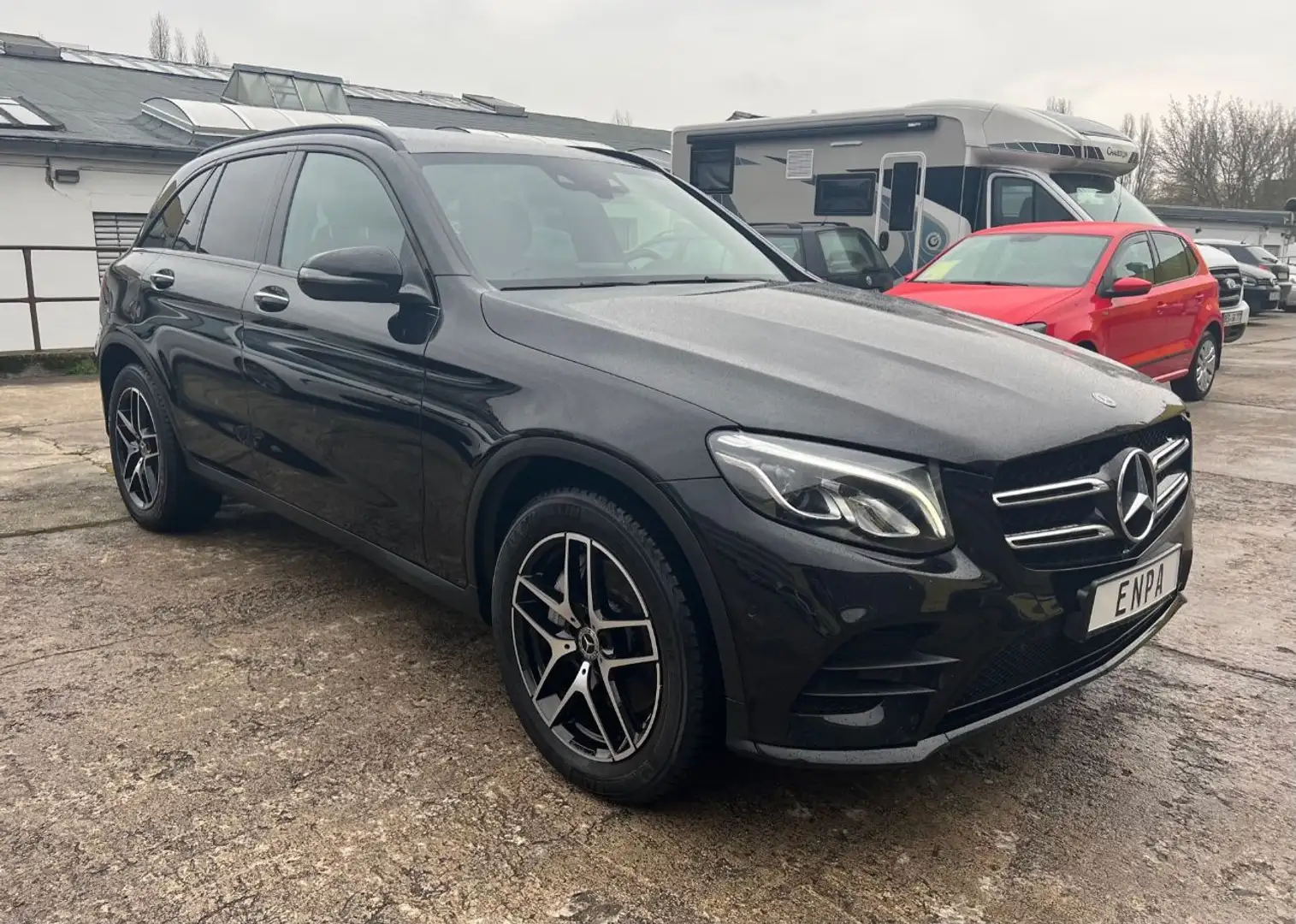 Mercedes-Benz GLC 220 d 4MATIC AMG|PANO|LED|BURM|HEAD-UP|NIGHT Schwarz - 1