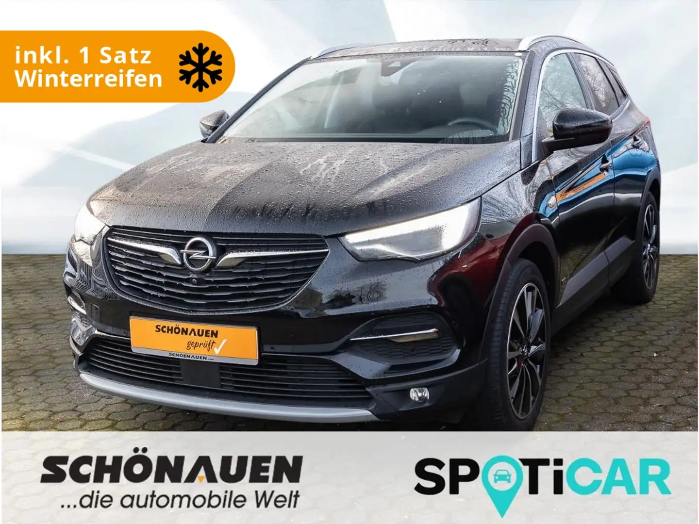 Opel Grandland X 1.6 PHEV4 ULTIMATE TURBO AUT. ALLRAD Schwarz - 1