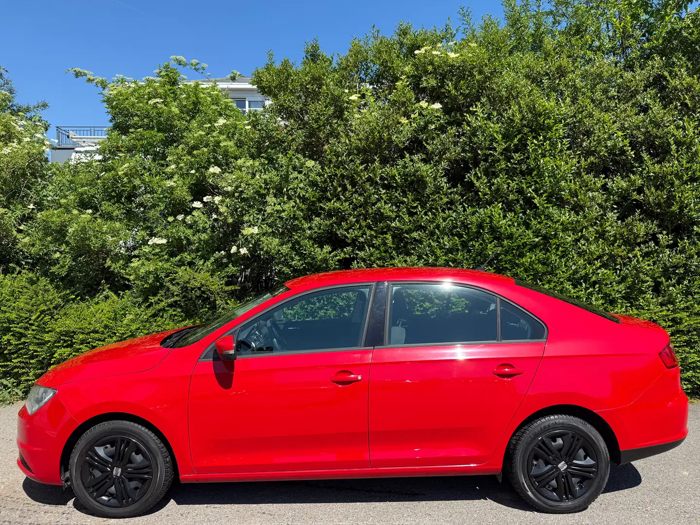 SEAT Toledo 1.6 CR TDI+NAVI+AIRCO+JANTES+EURO 6B Piros - 2