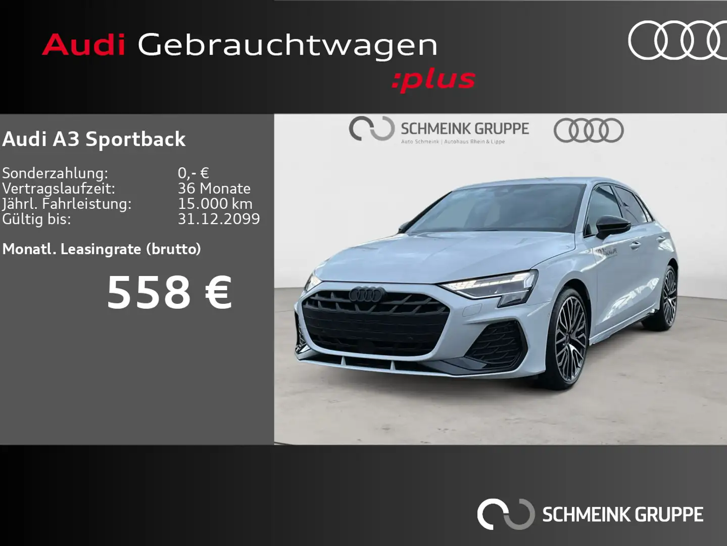 Audi A3 35 TDI S line AHK SONOS HuD LED Weiß - 1