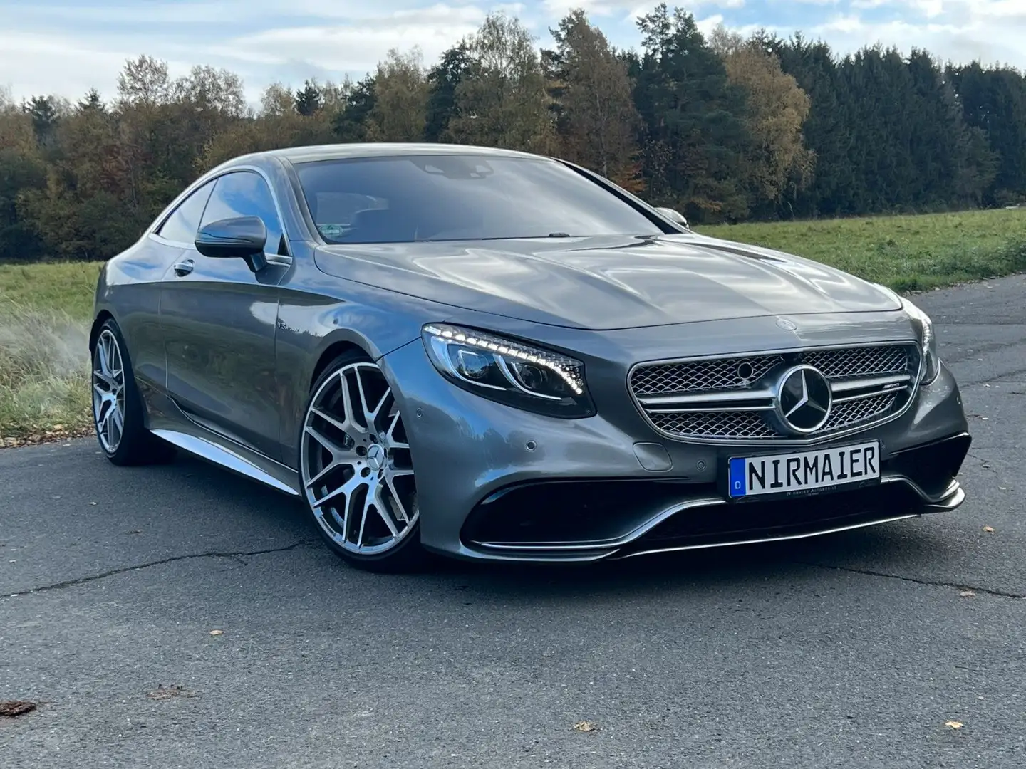 Mercedes-Benz S 63 AMG 4MATIC COUPÈ VOLLAUSSTATTUNG TOP Grijs - 1