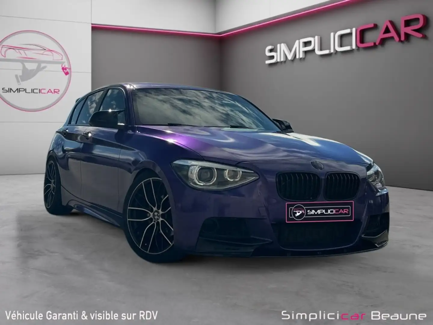 BMW 114 SERIE F20 114i 102 ch Sport Gris - 1