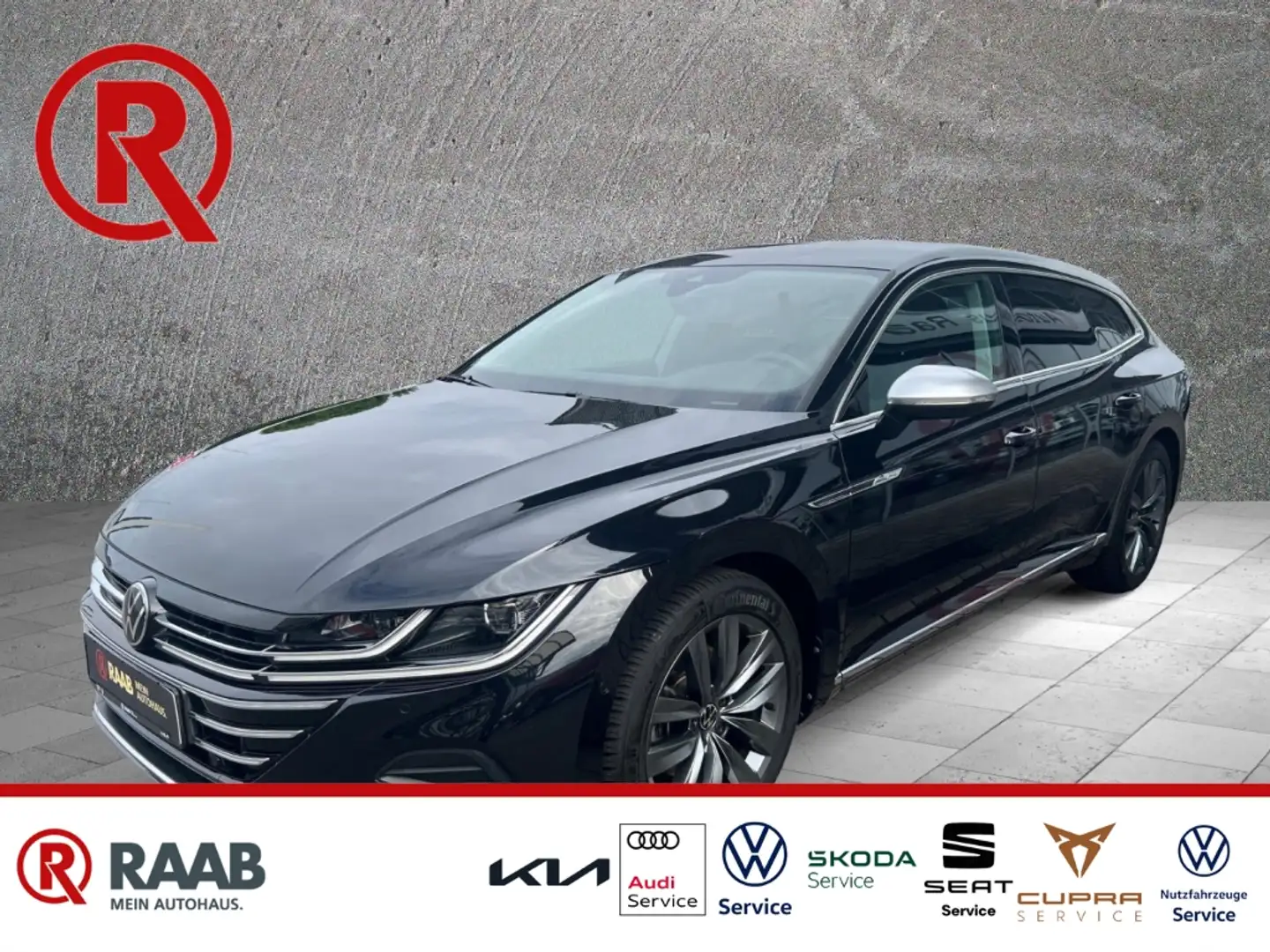 Volkswagen Arteon Shooting Brake Elegance 2.0 TSI Navi SHZ PDC Rückf Schwarz - 1