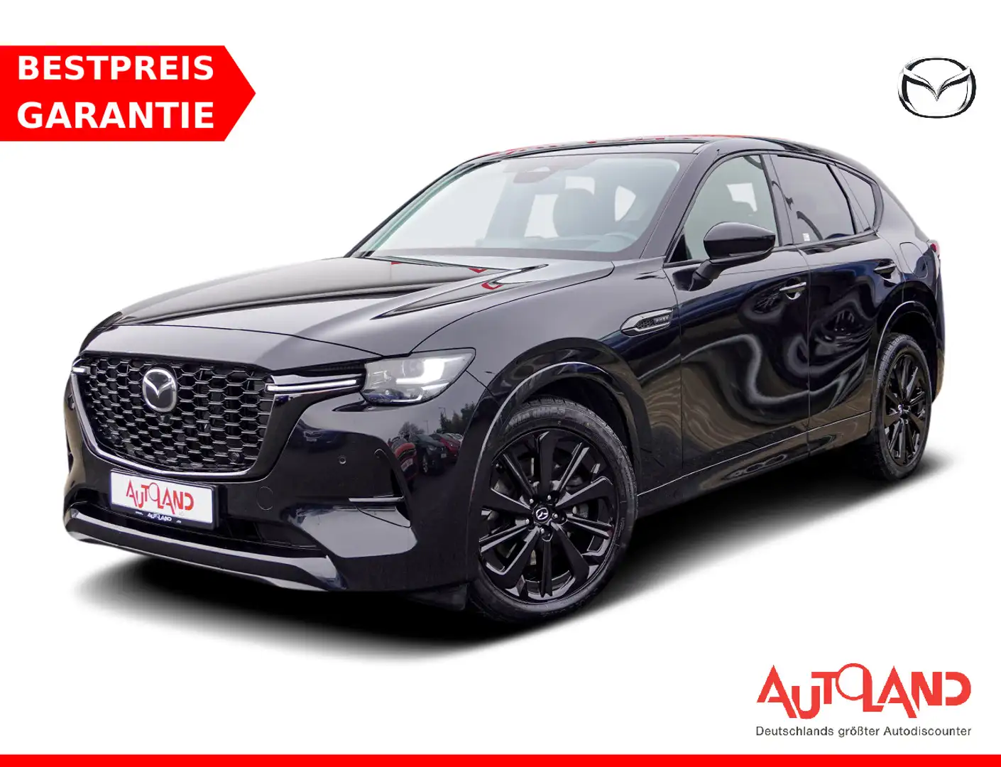 Mazda CX-60 2.5 Hybrid Homura AWD LED Navi ACC AHK Negru - 1