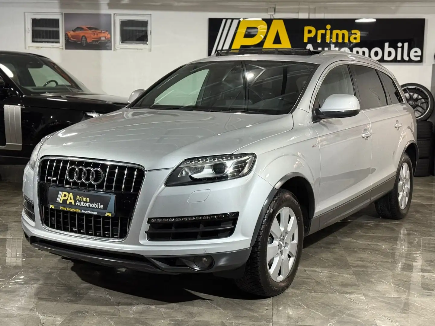 Audi Q7 3.0 TDI quattro / S-Line Pano Xenon ACC Totw. Silber - 1