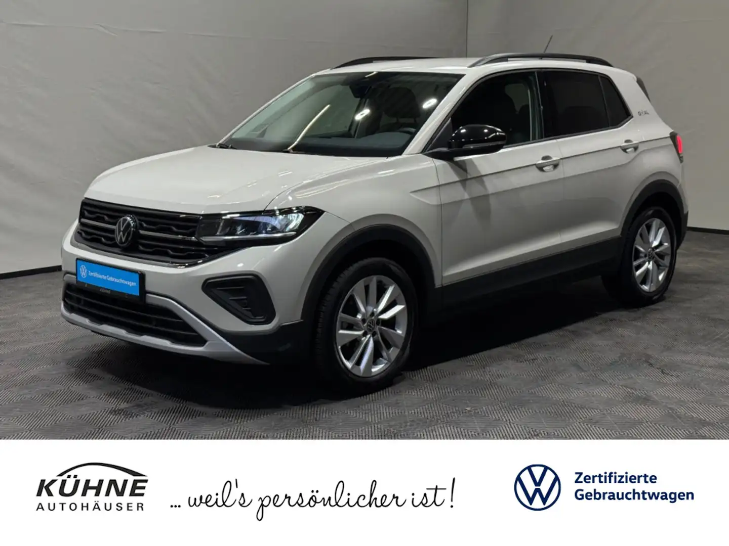 Volkswagen T-Cross Goal 1.0 TSI | LED NAVI SITZHEIZUNG ACC Grau - 1