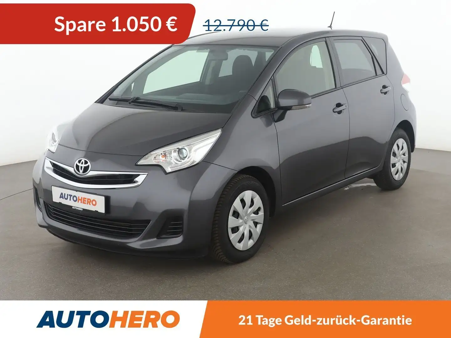 Toyota Verso-S 1.33 Dual VVT-i Life Aut.*TEMPO*KLIMA* Gris - 1