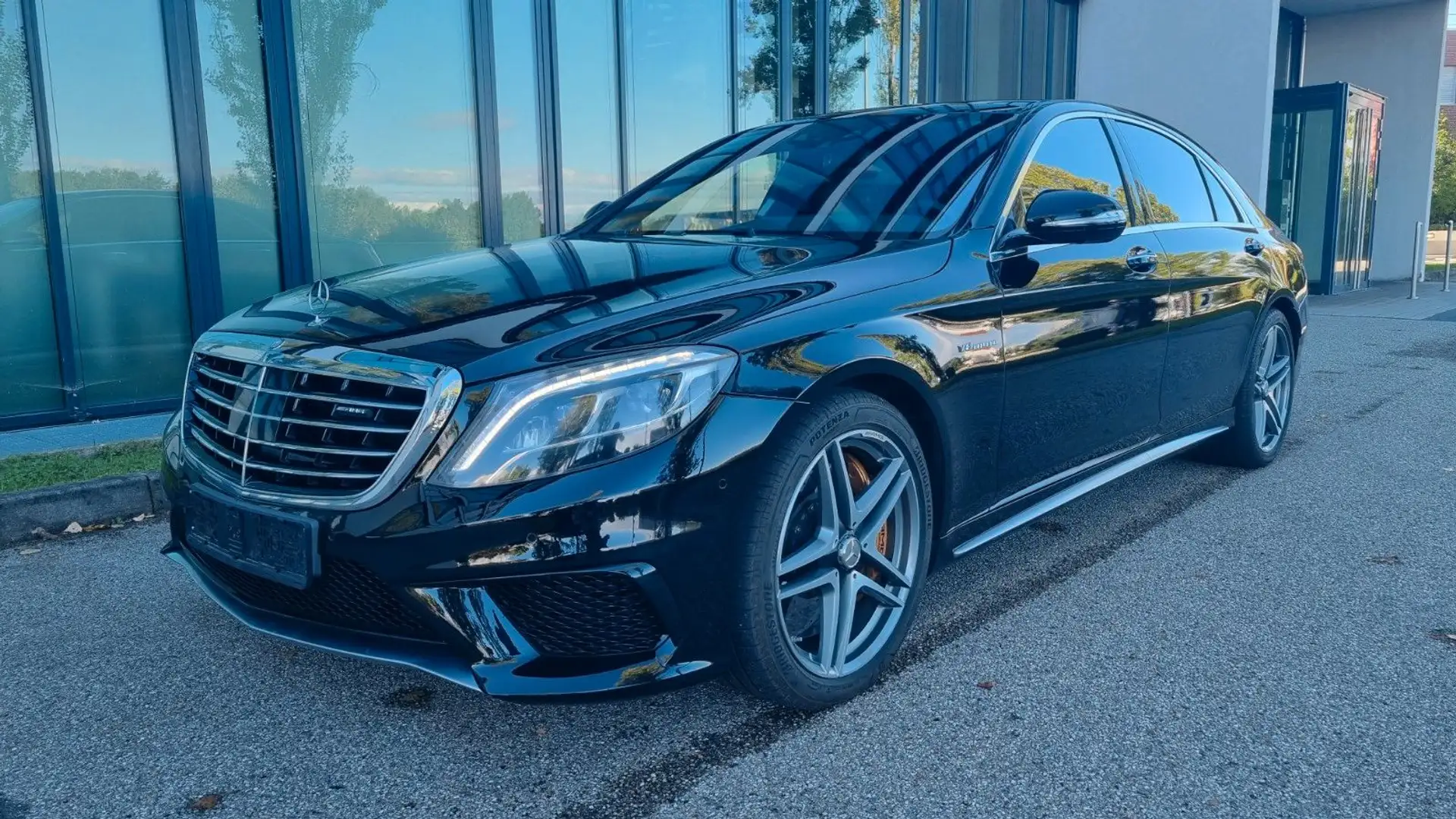 Mercedes-Benz S 63 AMG 4Matic L  3xTV+KERAMIK+4D BURMEST+STAND Schwarz - 1