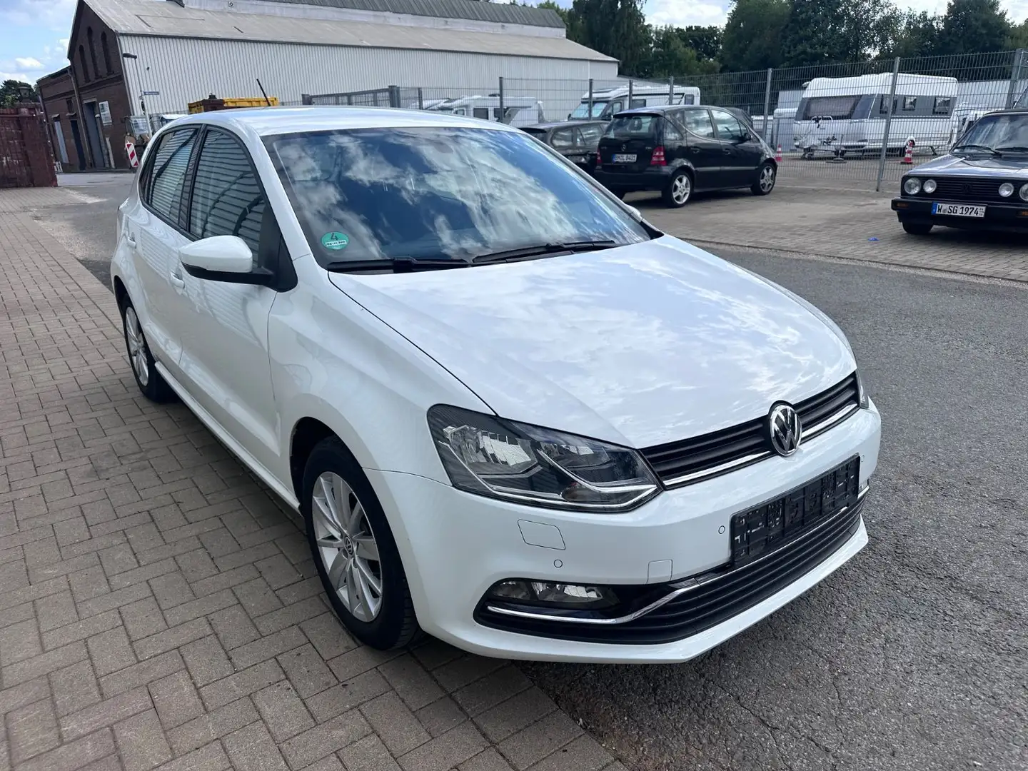 Volkswagen Polo V Highline BMT/Automatik/Alu/PDC/5trg/Klima Wit - 1