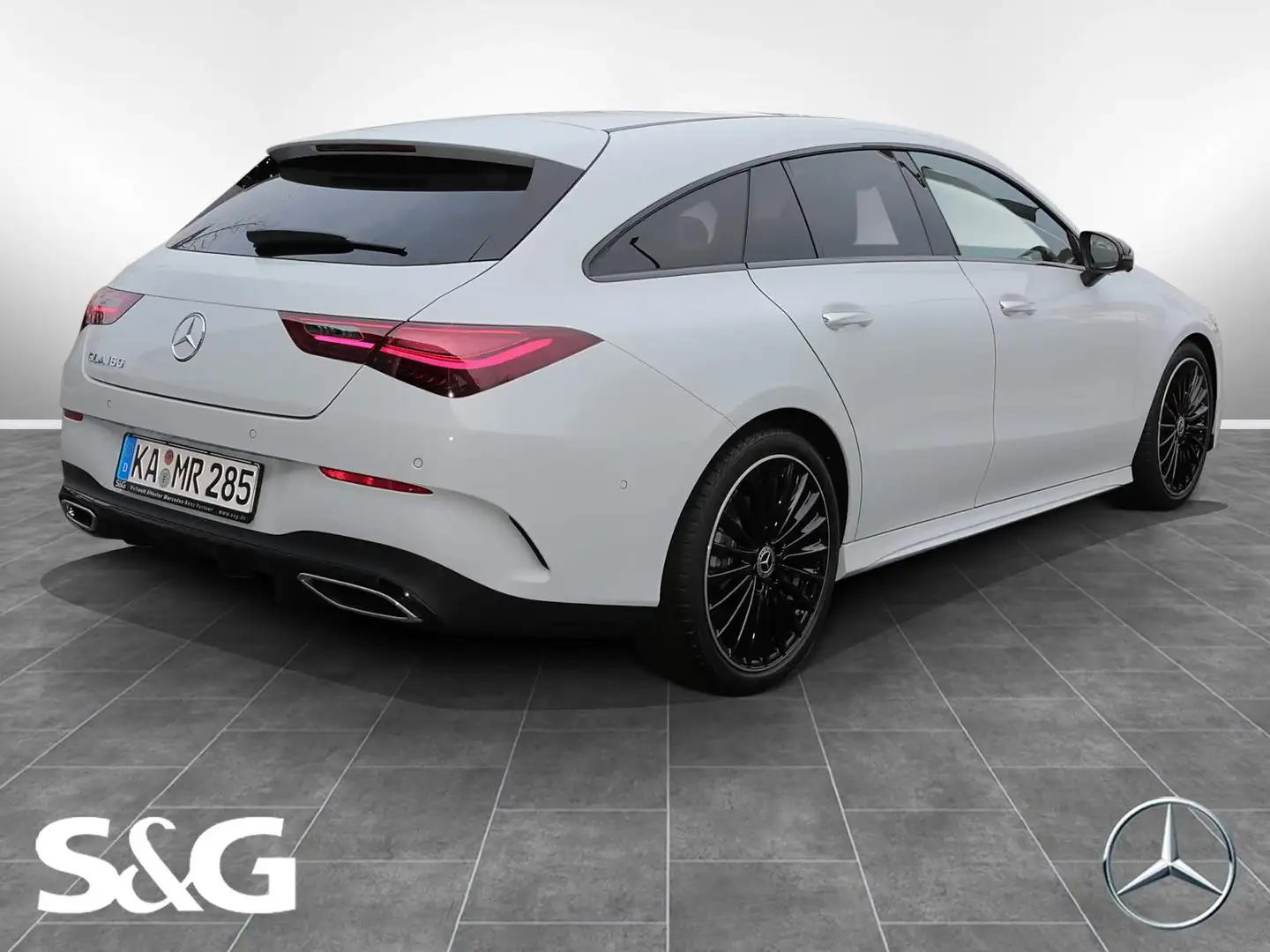 Mercedes-Benz CLA 180 AMG Night+MBUX+360°K+AHK Белый - 2