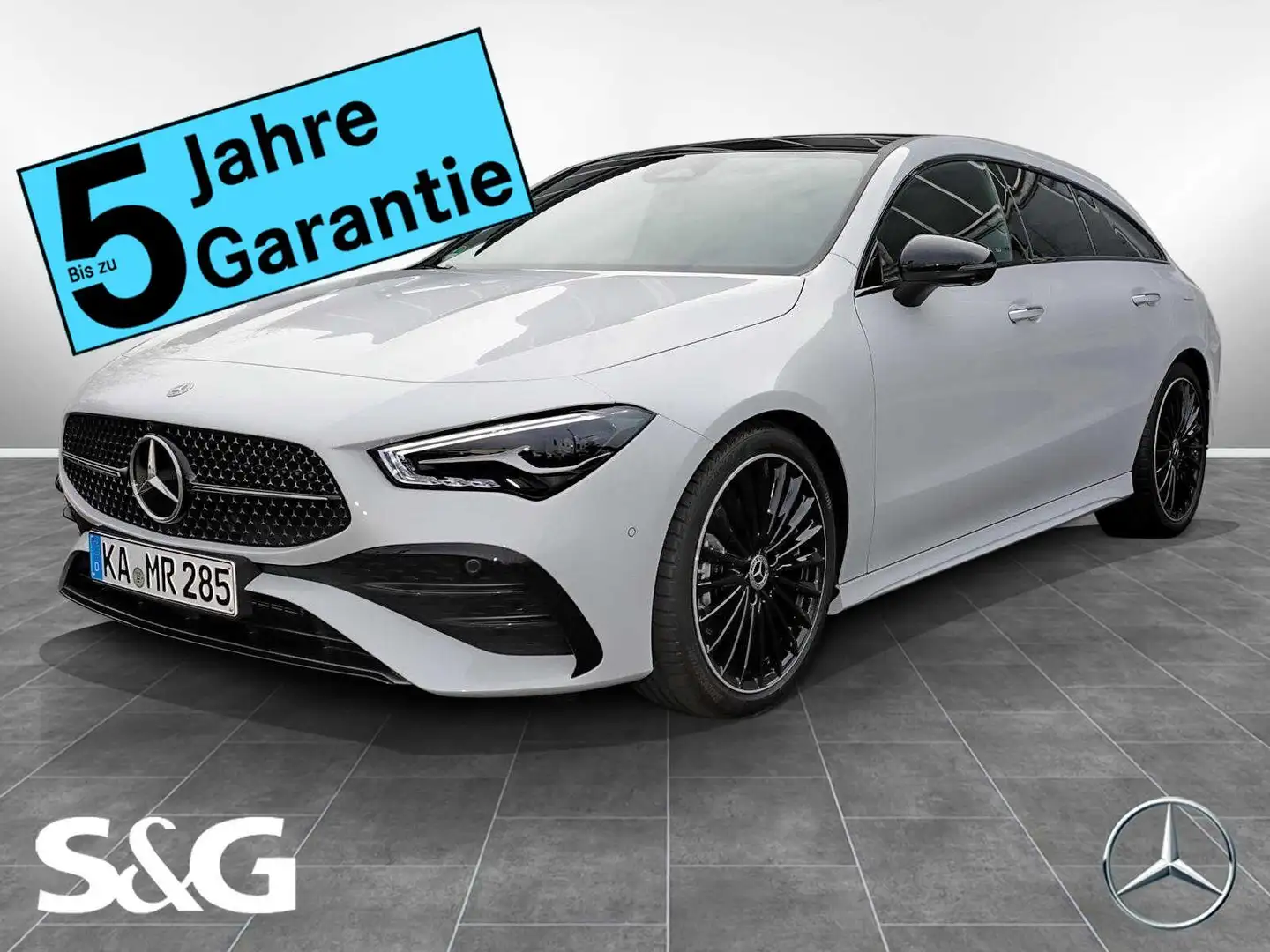 Mercedes-Benz CLA 180 AMG Night+MBUX+360°K+AHK Белый - 1