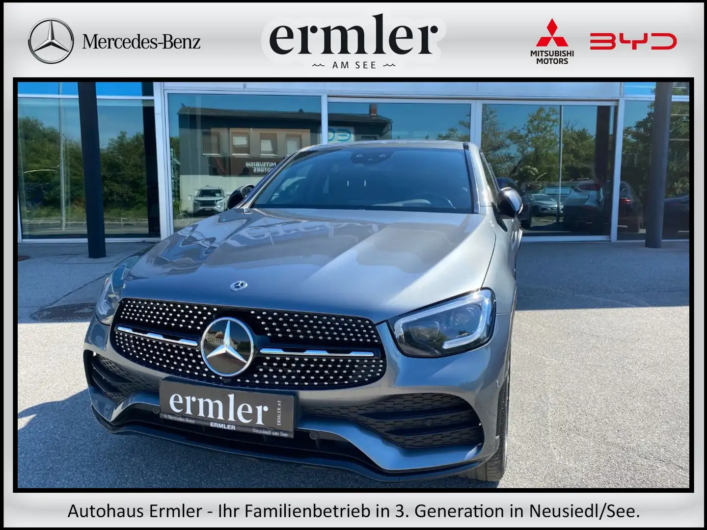 Mercedes-Benz GLC 300 e 4MATIC Coupé AMG KeyGo Night CarPlay Grau - 1