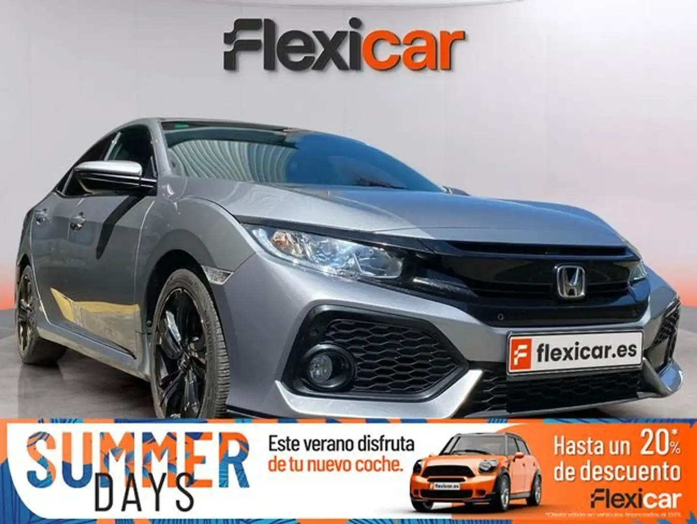Honda Civic 1.0 VTEC Turbo Elegance Gris - 1