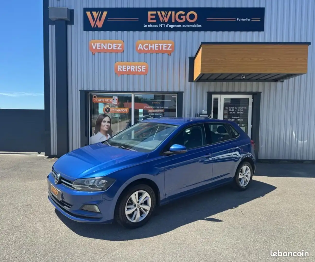Volkswagen Polo 1.0 TSI 95ch TREND LINE Bleu - 1